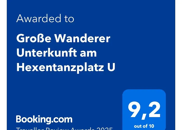 Grosse Wanderunterkunft Am Hexentanzplatz U